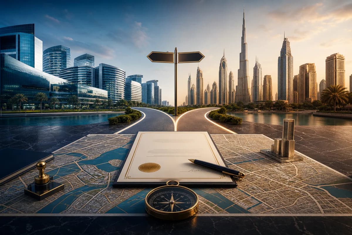 Free Zone أم Mainland؟ كيف تختار نوع شركتك في الإمارات