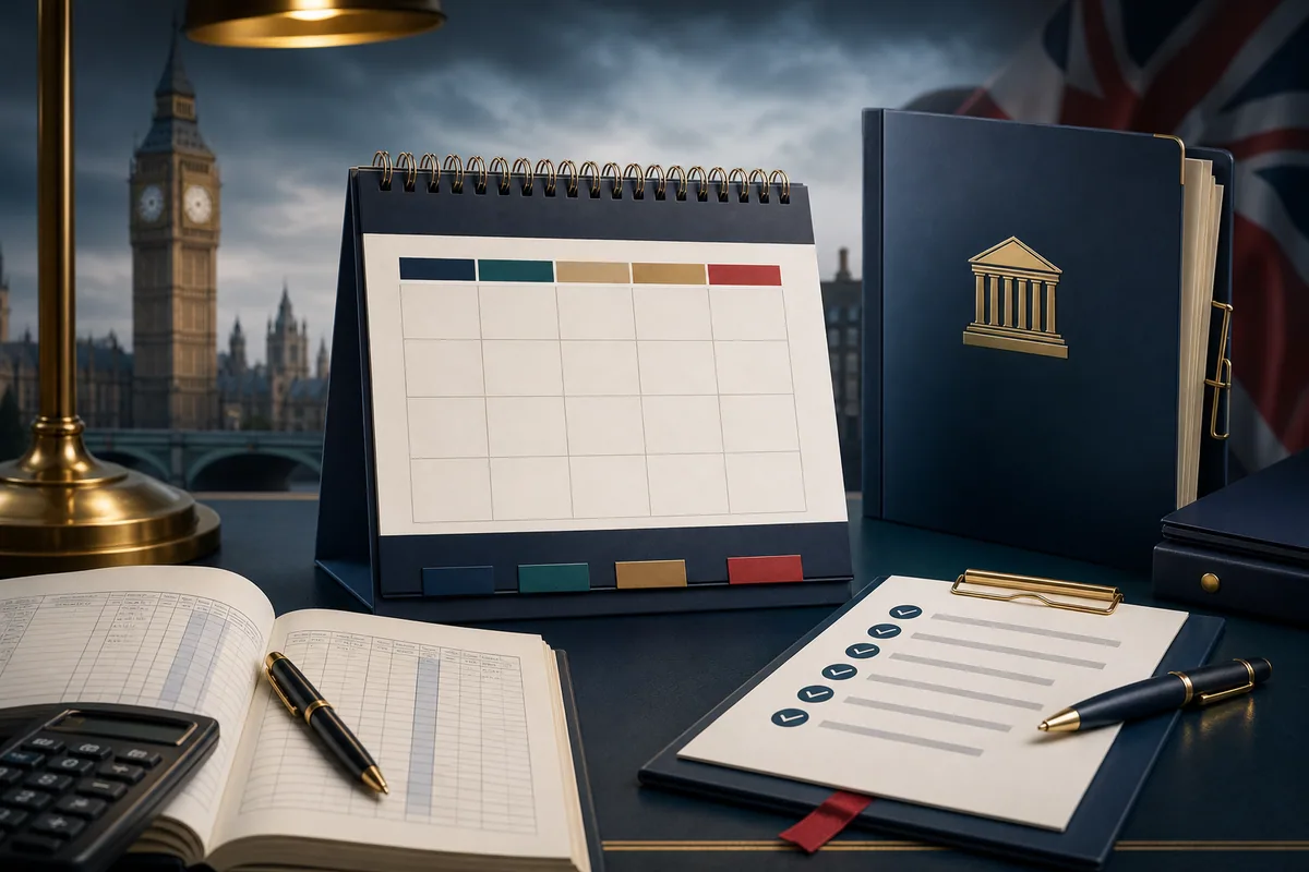 Annual Accounts وConfirmation Statement وضريبة الشركات: تقويم UK LTD السنوي
