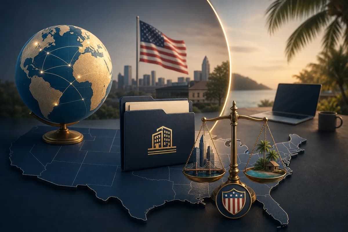 ضرائب شركة LLC الأمريكية لغير المقيمين: متى تدفع 0% فعلاً؟ (دليل 2026)