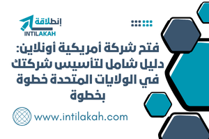 فتح شركة أمريكية أونلاين: دليل شامل لتأسيس شركتك في الولايات المتحدة خطوة بخطوة